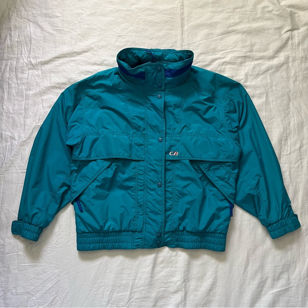CB Sports Teal Windbreaker